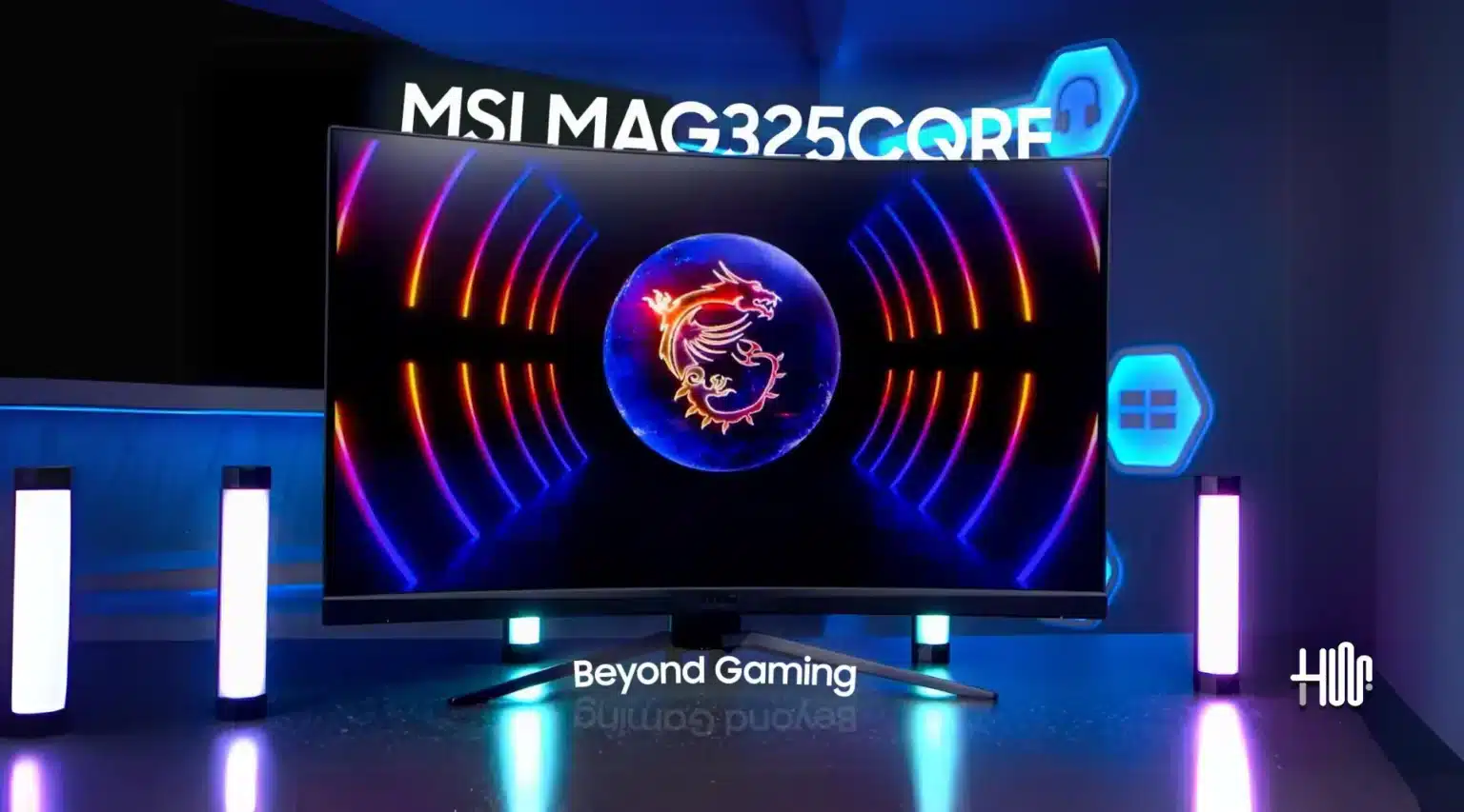 Review MSI MAG325CQRF-QD Gaming Monitor- hashtechwave