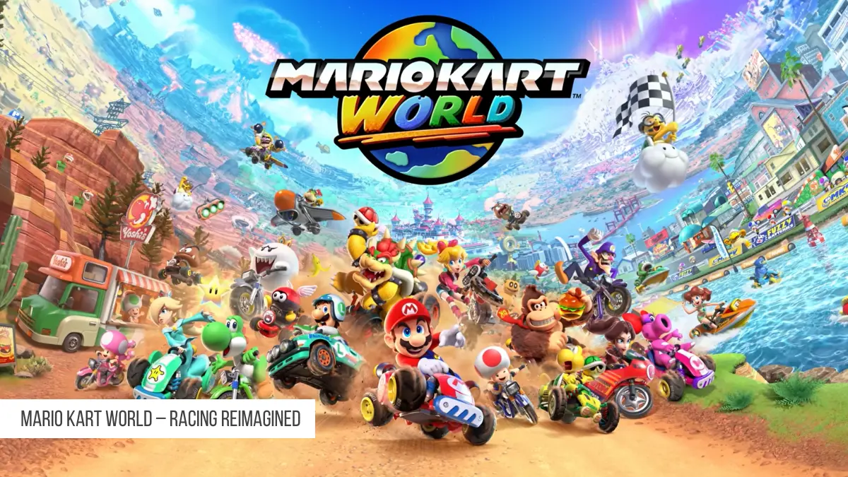 Top 5 Nintendo Switch 2 Games You Must Play in 2025 7 Mario Kart World – Racing Reimagined - Nintendo Switch 2