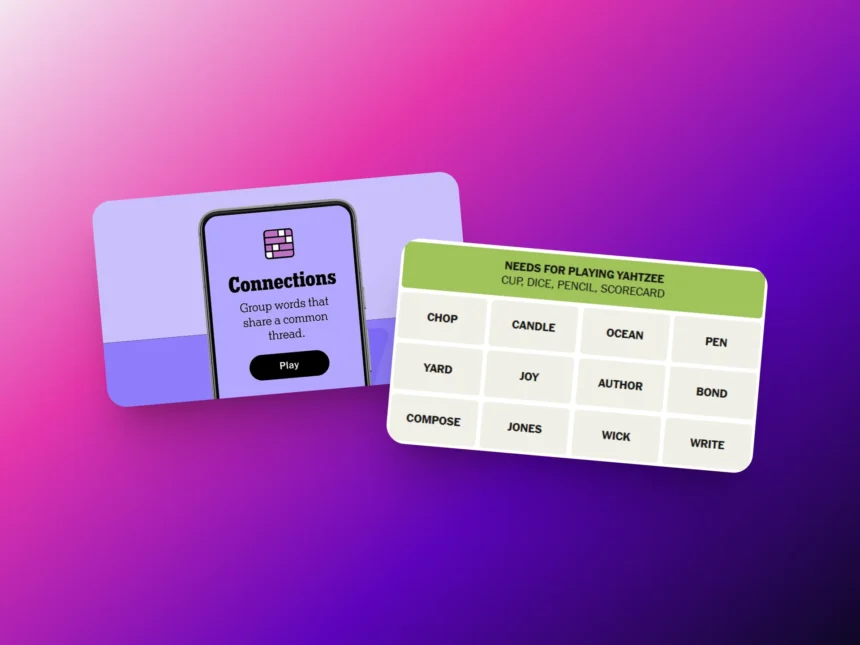 nyt connections today may 8 2025 - (#697) hashtechwave