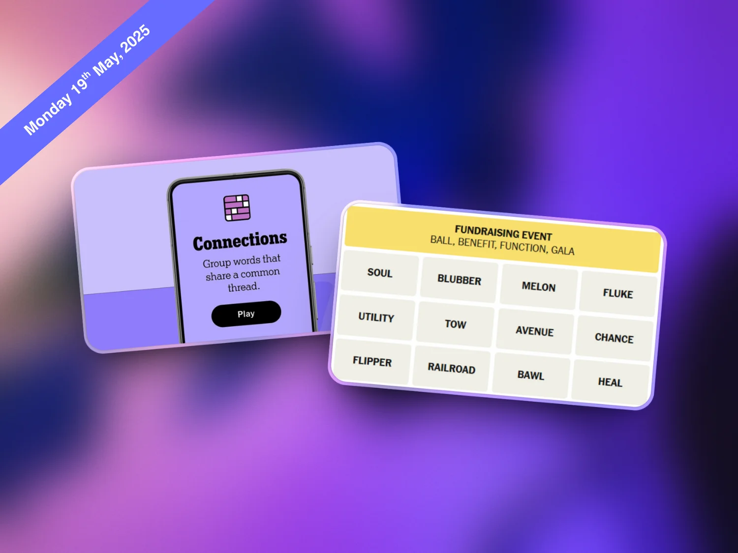 Daily NYT Connections 708 Puzzle hints 19 May 2025 - hashtechwave