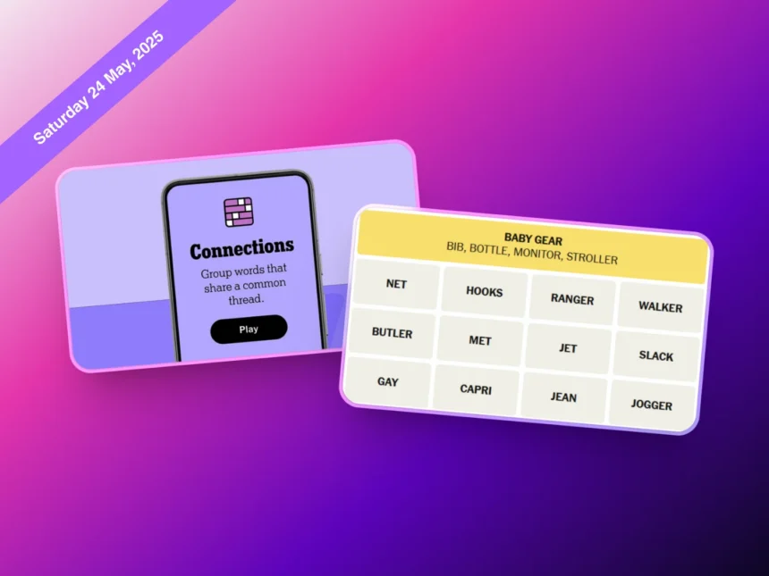 Daily NYT Connections 713 Puzzle hints 24 May 2025 - hashtechwave