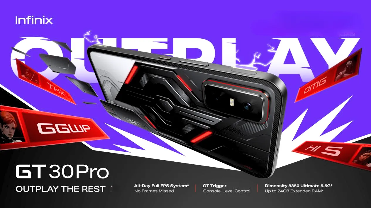 Infinix GT 30 Pro Released