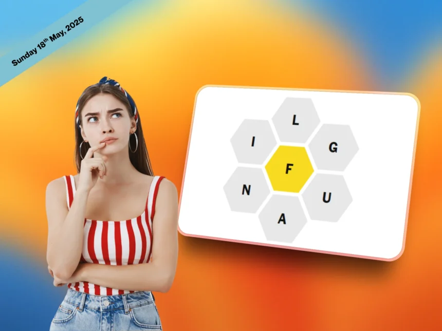 NYT Spelling Bee May 18, 2025 – Puzzle Answers & Pangram 1 NYT Spelling Bee answers 18 May 2025 and Pangram today