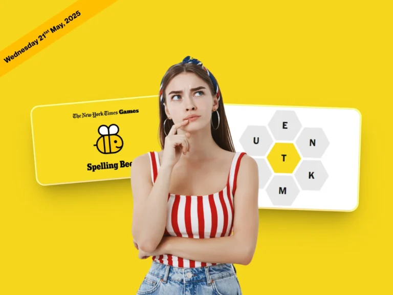 NYT Spelling Bee answers 21 May 2025 and Pangram today