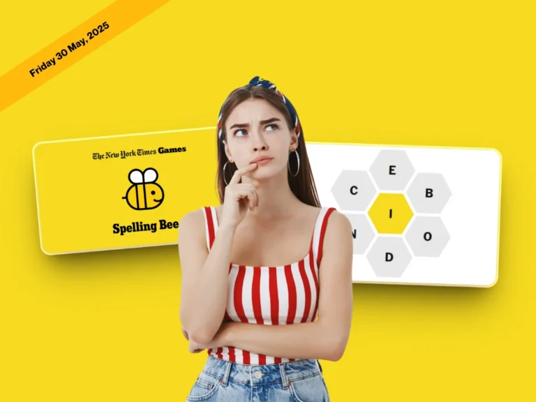 NYT Spelling Bee answers 30 May 2025 and Pangram today