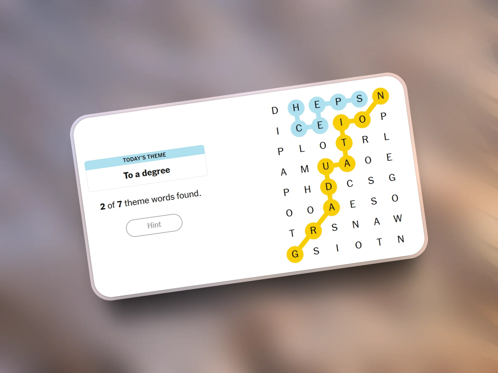 NYT Strands Today and spangram 439 Puzzle 16 May 2025