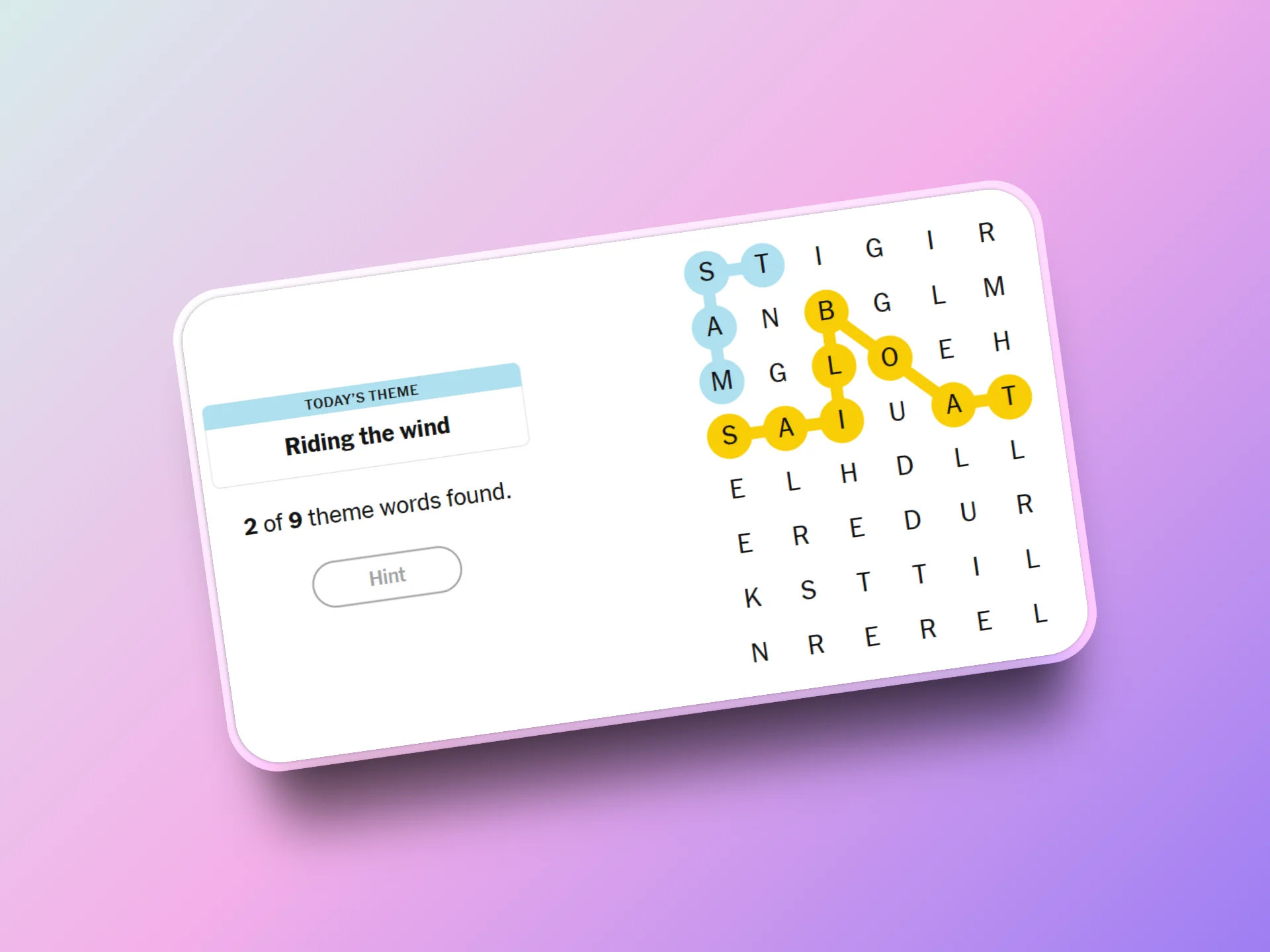 NYT Strands Today and spangram 441 Puzzle 18 May 2025
