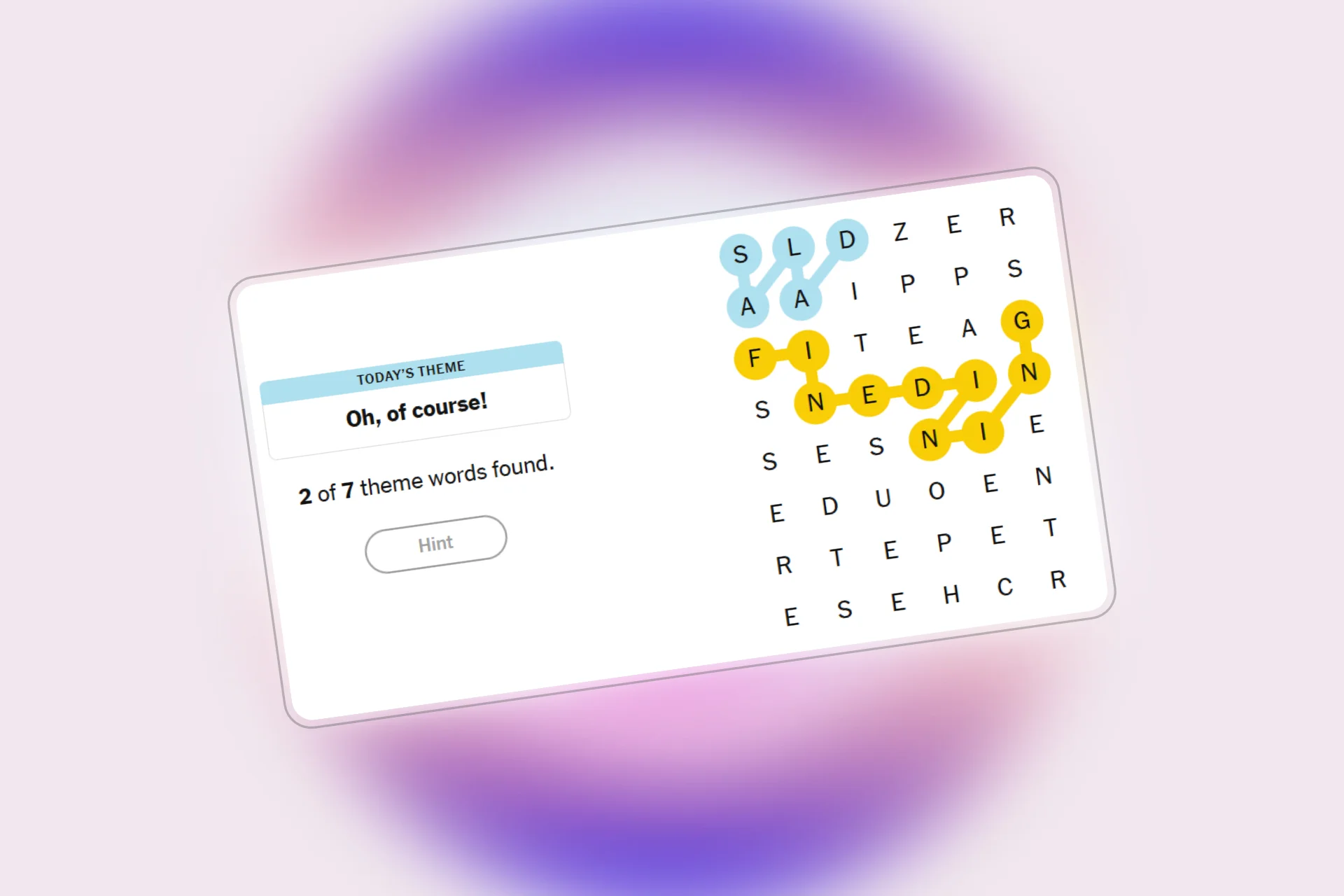 NYT Strands Today & spangram 443 Puzzle 20 May 2025