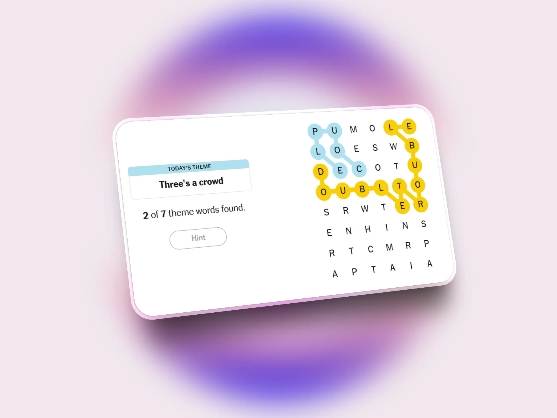 NYT Strands Today & spangram 444 Puzzle 21 May 2025