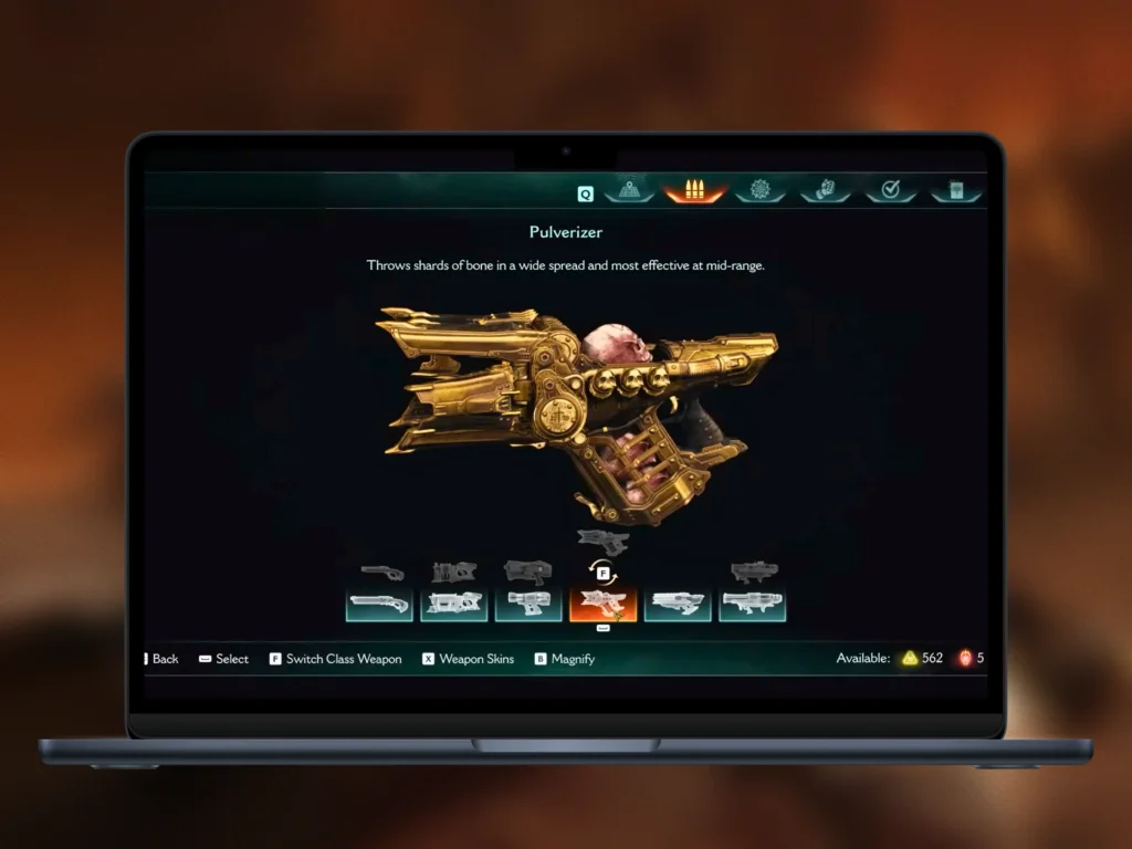 Pulverizer Weapon in Doom The Dark Ages