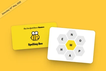 Today NYT Spelling Bee 10 May 2025 Answers and Pangram - Hashtechwave