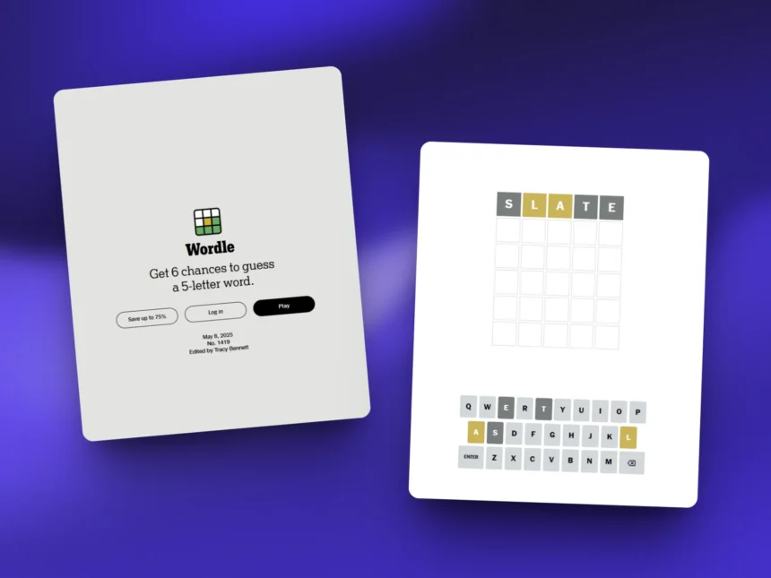 Wordle hints today (#1419) for May 8, 2025 – Daily puzzle answer