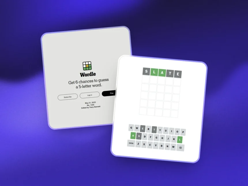 Wordle hints today (#1432) for May 21, 2025 – Daily puzzle answer