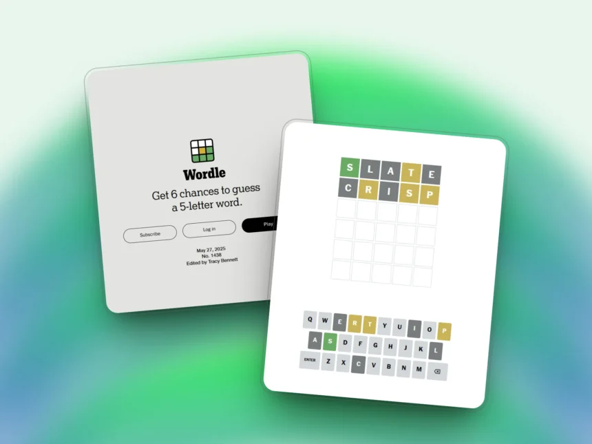 NYT Wordle Hints May 27, 2025 (#1438) Clues & Answers 1 Wordle hints today (#1438) for May 27, 2025 – Daily puzzle answer