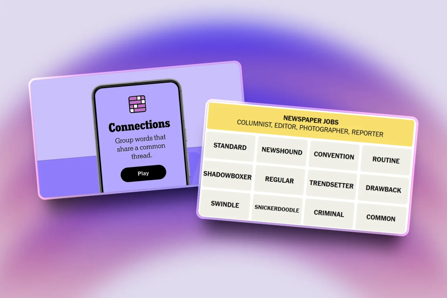 Daily NYT Connections June 6, 2025 (#726 Puzzle hints)