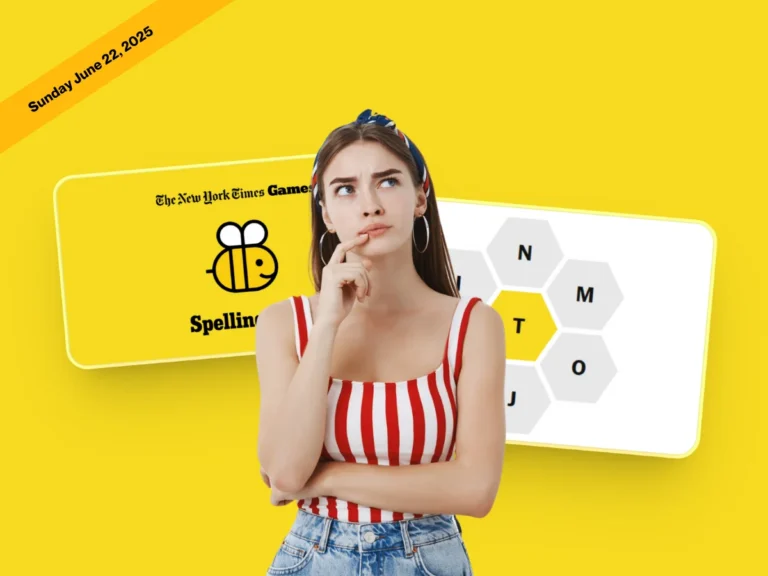 NYT Spelling Bee answers June 22, 2025 and Pangram today