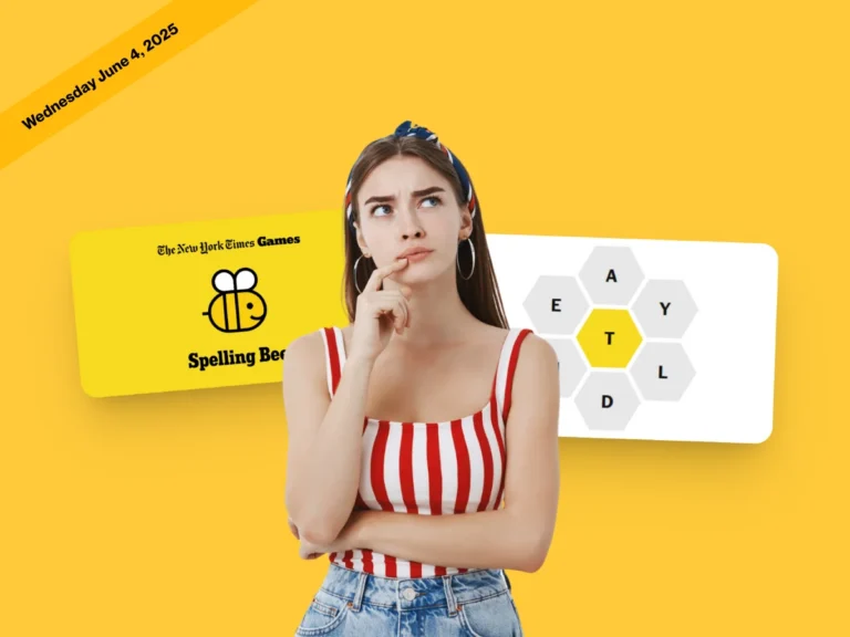 NYT Spelling Bee June 4, 2025 – Puzzle Answers & Pangram 1 NYT Spelling Bee answers June 4, 2025 and Pangram today