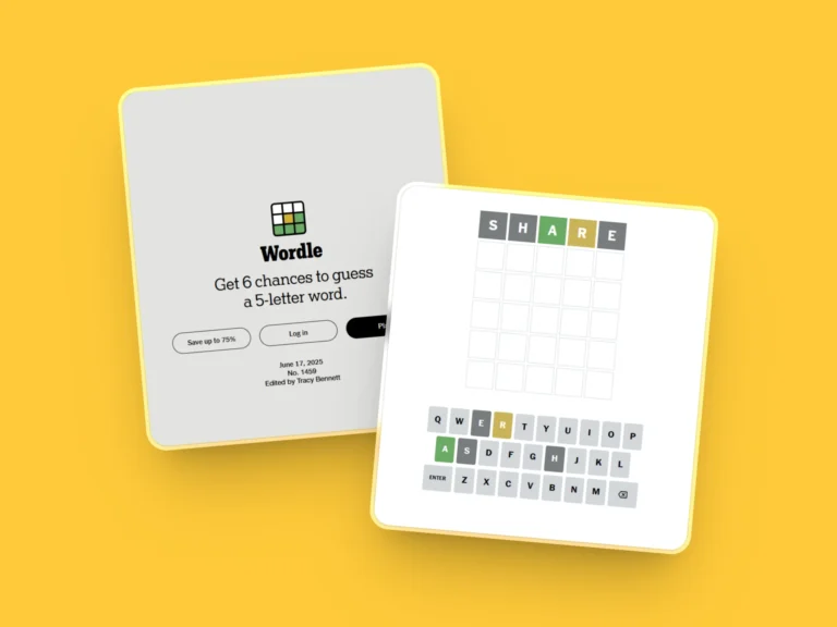 NYT Wordle hint and answer for June 17, 2025 – Puzzle #1459