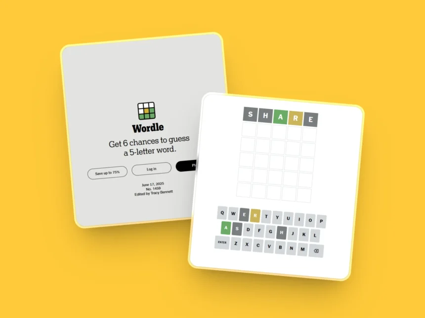 NYT Wordle Hints June 17, 2025 (#1459) Clues & Answers 1 NYT Wordle hint and answer for June 17, 2025 – Puzzle #1459