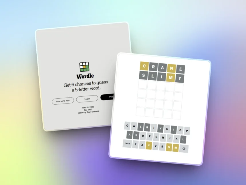 NYT Wordle Hints June 18, 2025 (#1460) Clues & Answers 1 NYT Wordle hint and answer for June 18, 2025 – Puzzle #1460