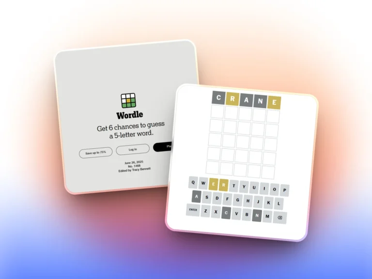 NYT Wordle hint and answer for June 26, 2025 of Puzzle #1468