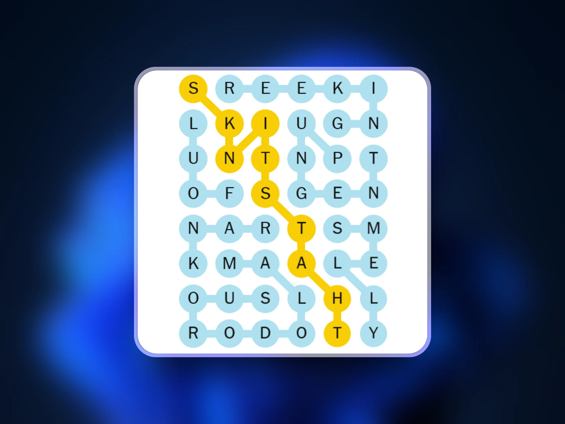 Today NYT Strand Answers June 22, 2025 - solved