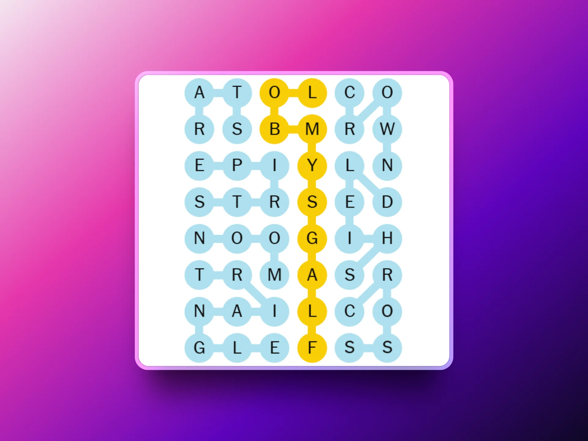 Today NYT Strand Hints and Answers June 14, 2025 - solved