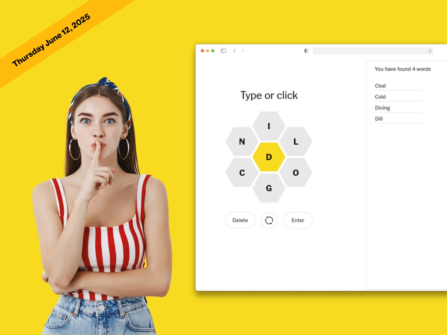 Today Spelling Bee answers June 12, 2025 and Pangram today