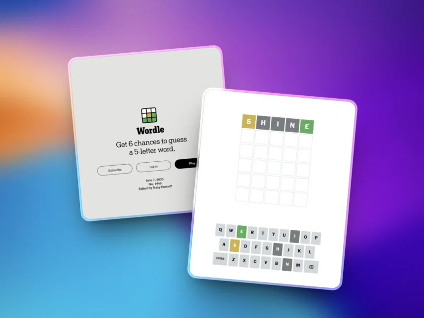 Wordle hints today (#1449) June 7, 2025 – Daily puzzle answer