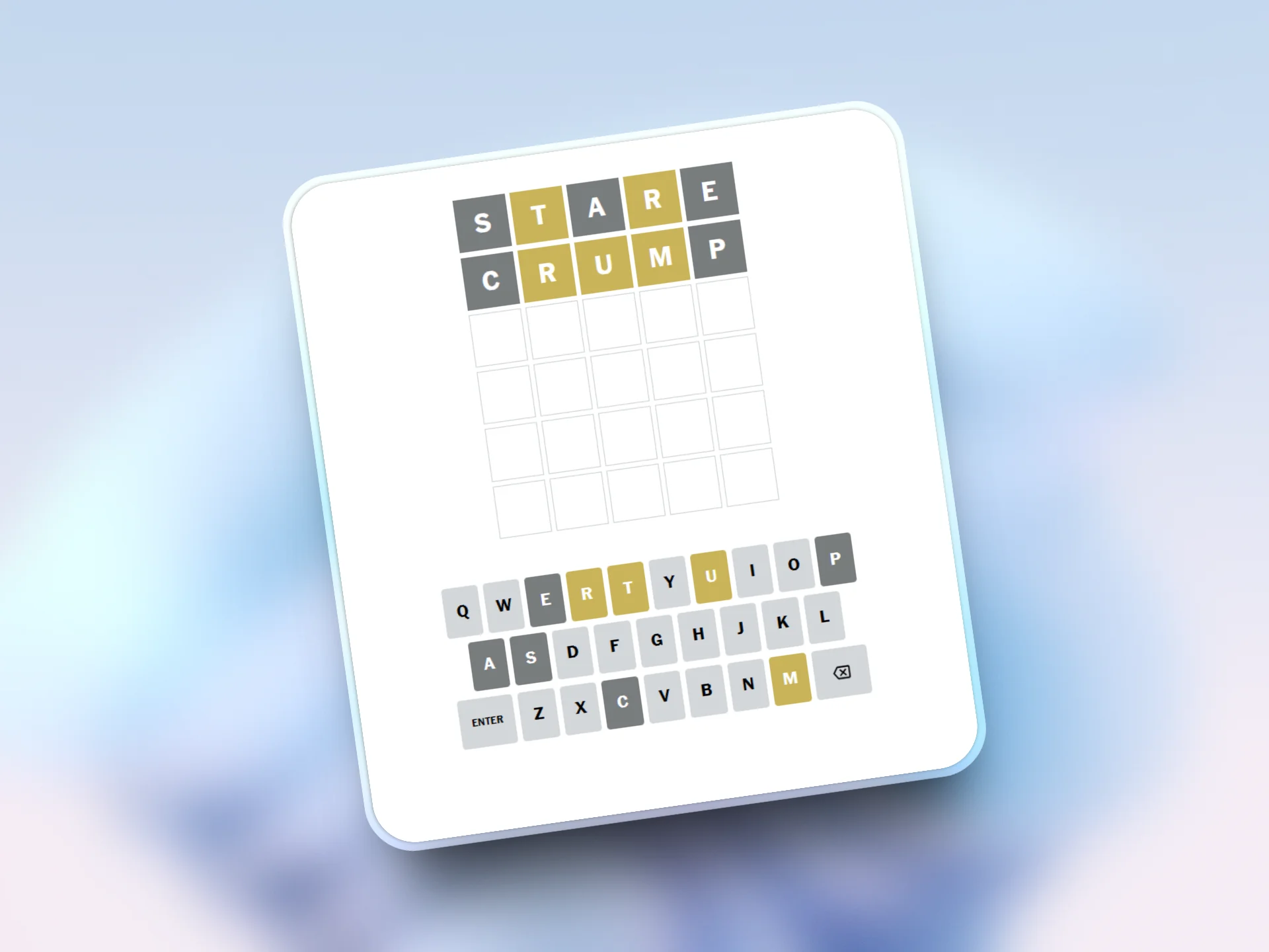 Wordle hints today solved in 5 attempts – June 22, 2025