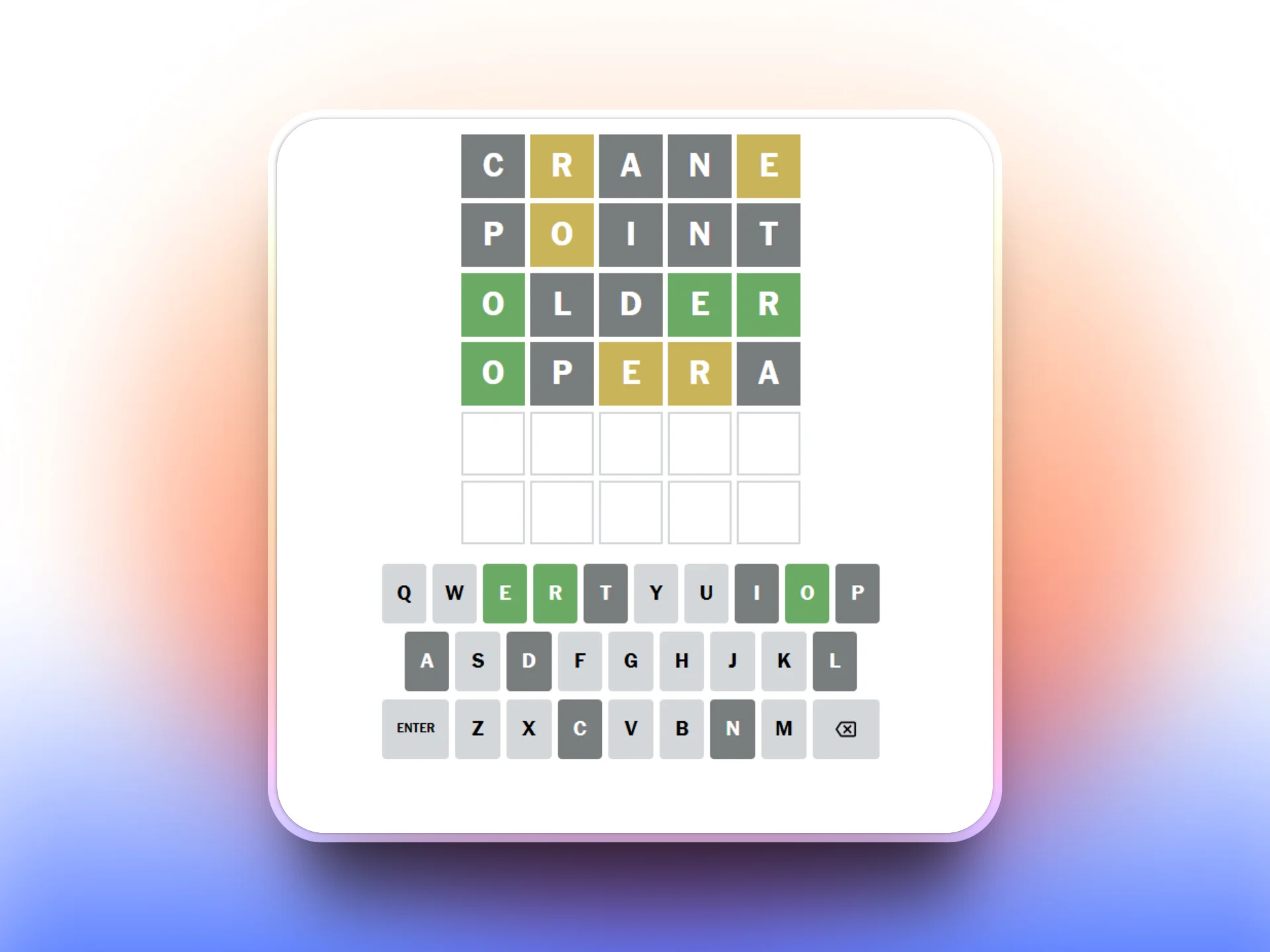 Wordle hints today solved in 5 attempts – June 26, 2025
