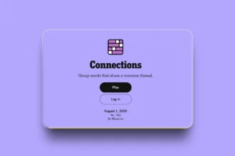 Daily NYT Connections August 1, 2025 (#782 Puzzle) connections