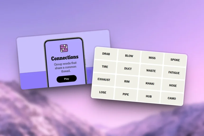 Daily NYT Connections July 10, 2025 (#760 Puzzle) connections