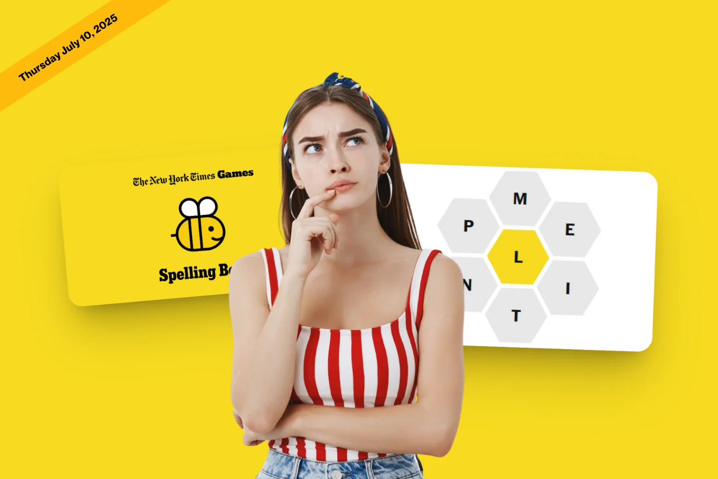 NYT Spelling Bee answers July 10, 2025 and Pangram today