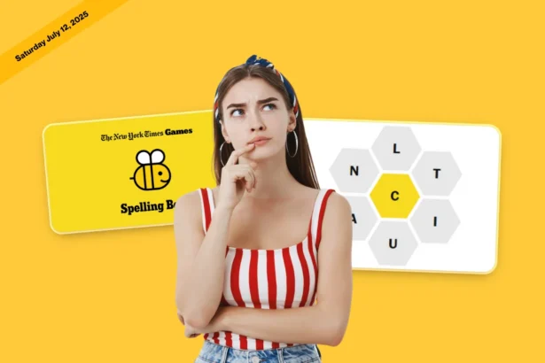 NYT Spelling Bee answers July 12, 2025 and Pangram today