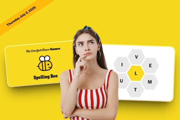 NYT Spelling Bee answers July 3, 2025 and Pangram today