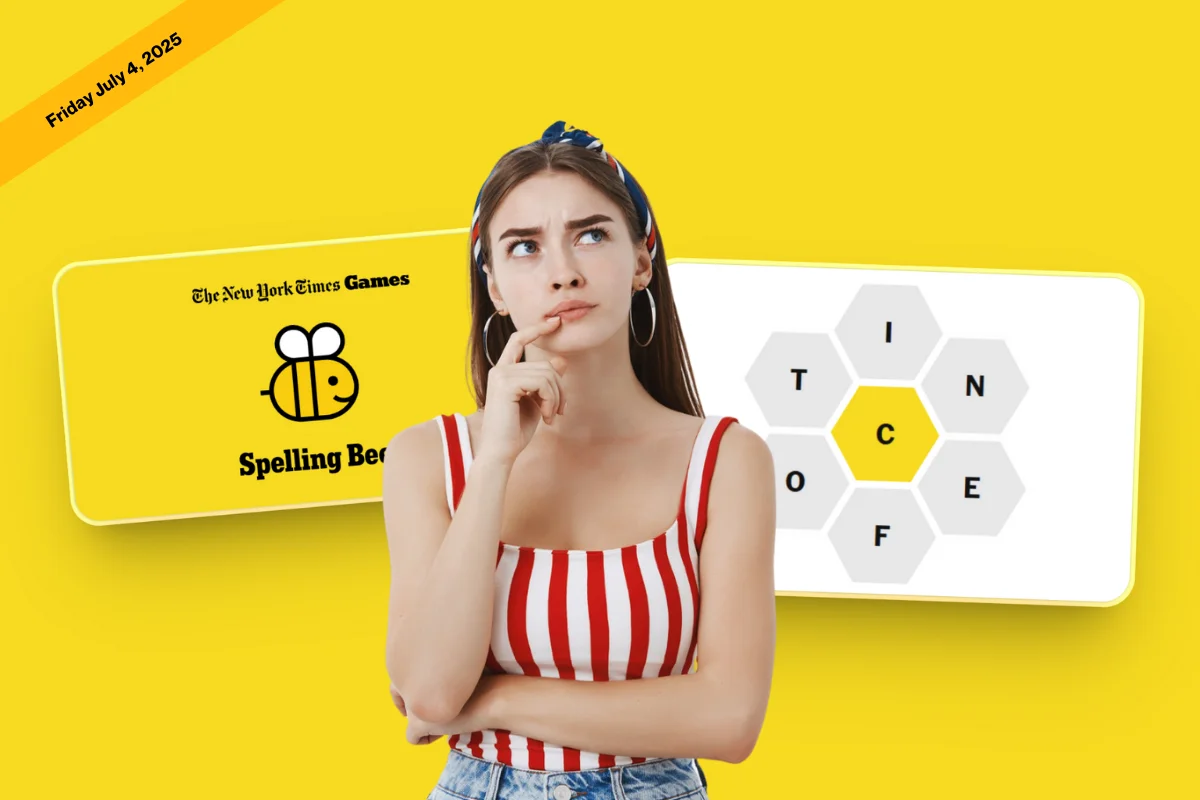 NYT Spelling Bee answers July 4, 2025 and Pangram today