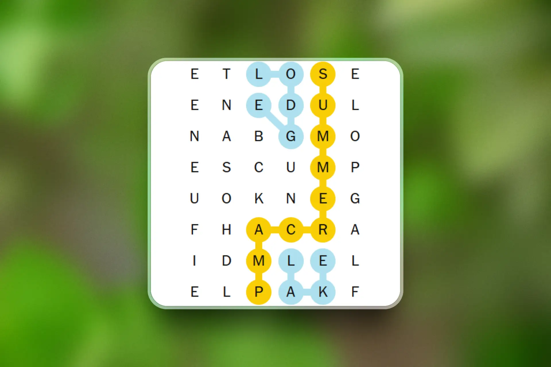 NYT Strands answers and Spanagram (#491) today 7 July, 2025
