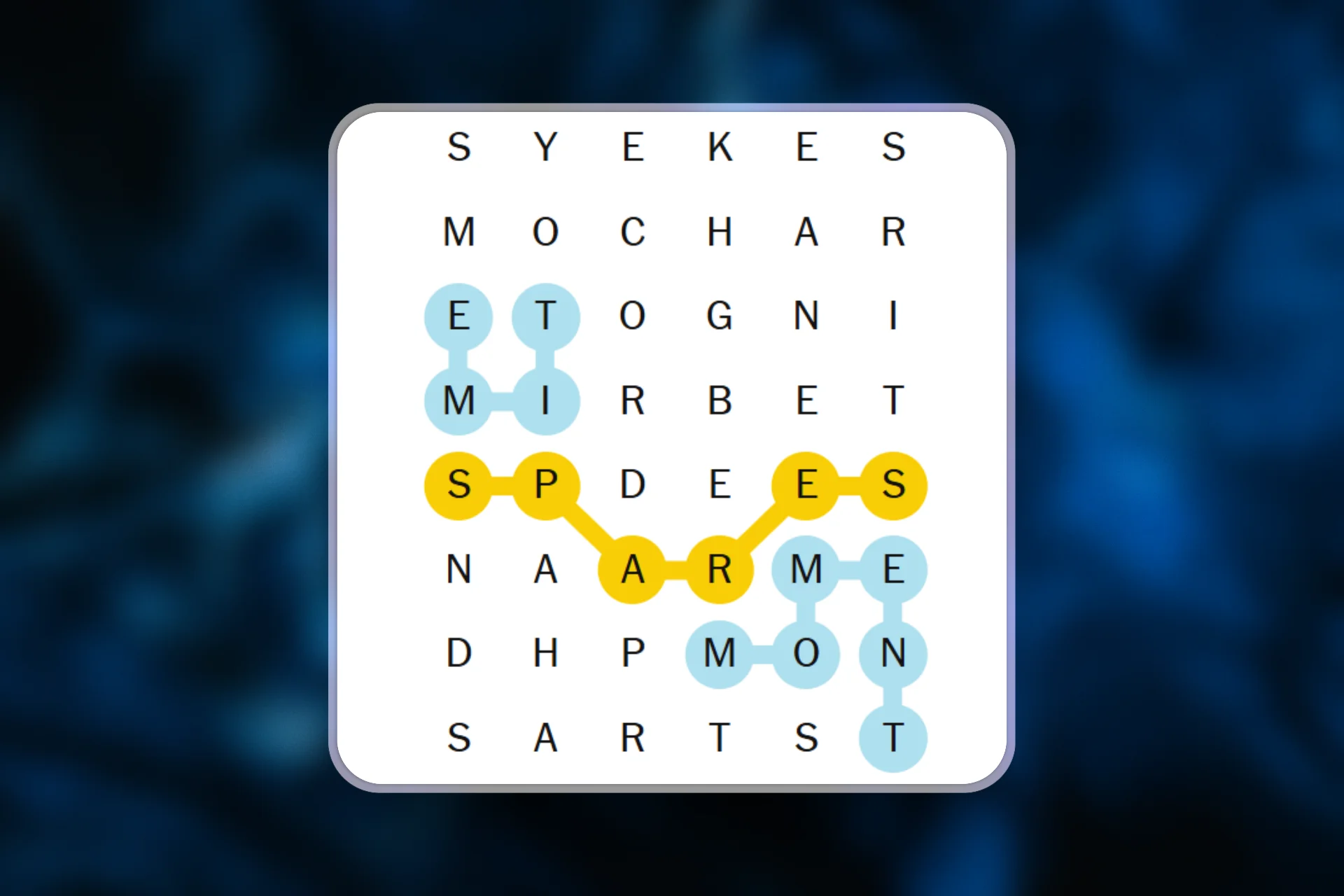 NYT Strands answers and Spanagram (#492) today 8 July, 2025