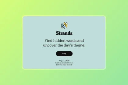 NYT Strands hints today with answers July 31 guide