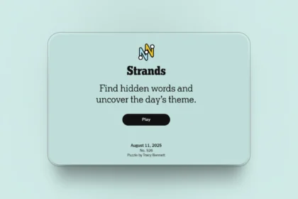 NYT Strands hints today with answers August 11, 2025