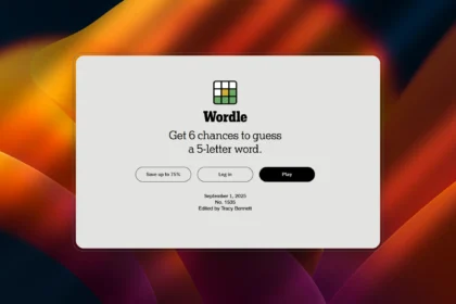 NYT Wordle hints and answers for Puzzle #1535 on 1st September, 2025