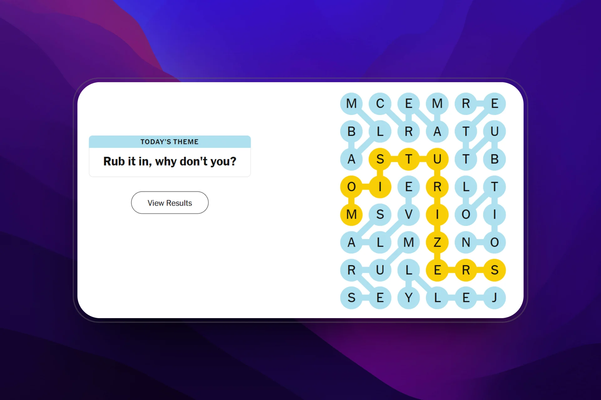 NYT strands answers Today August 23, 2025