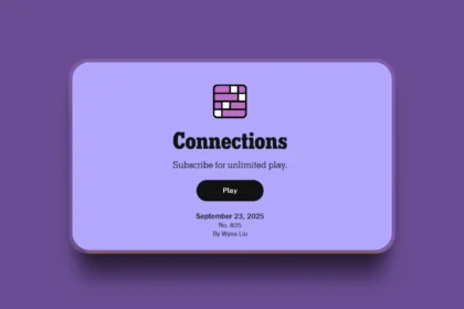 Daily NYT Connections September 23, 2025 (#835 Puzzle) connections