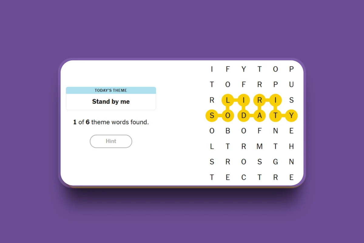 NYT Strands Spangram today of September 21, 2025