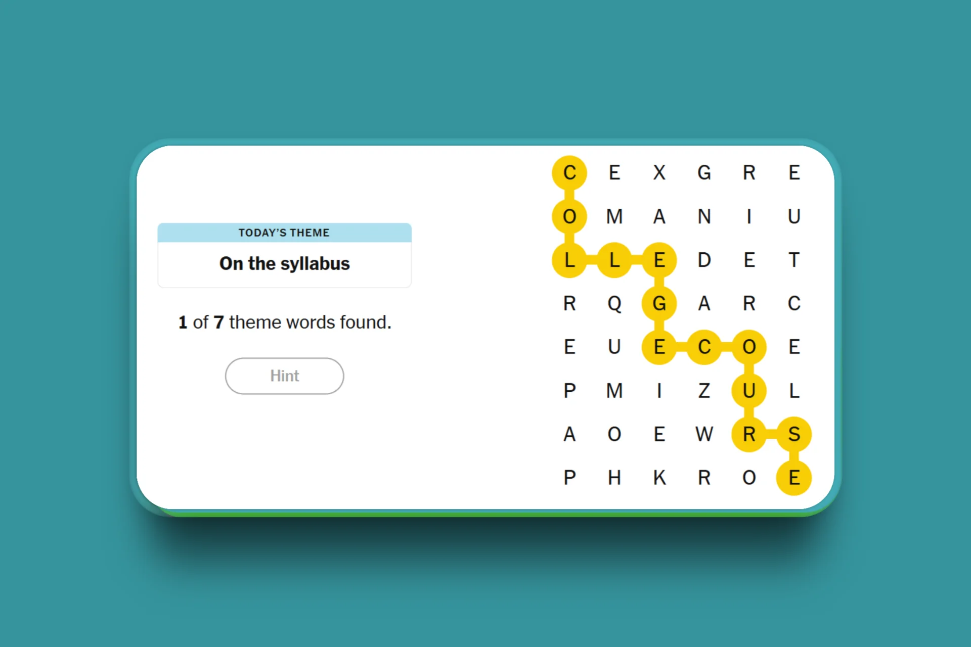 NYT Strands Spangram today of September 23, 2025