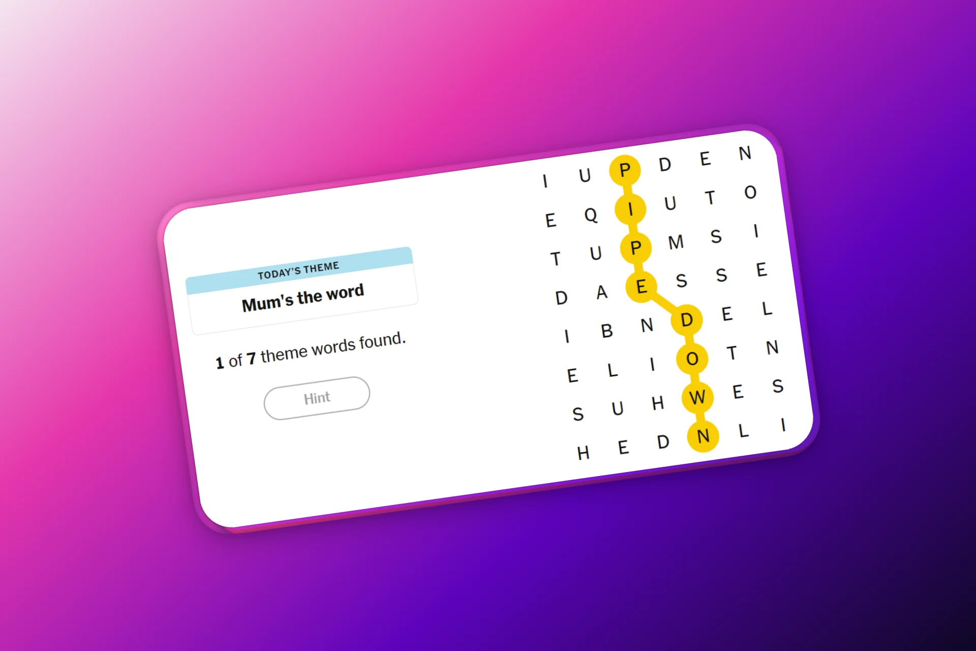 NYT Strands Spangram today of September 27, 2025