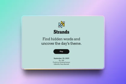 NYT Strands hints today with answers September 20, 2025