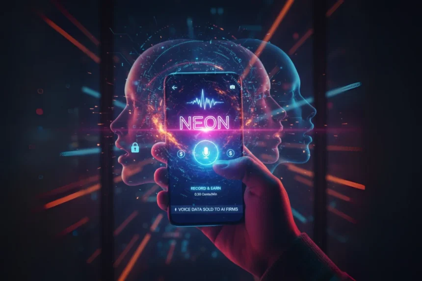 Neon Skyrockets to #2 on App Store by Selling Your Voice to AI Companies