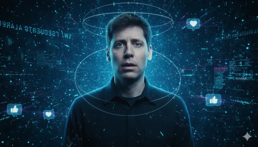 Sam Altman on x states that social media is Becoming fake